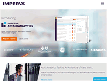 Tablet Screenshot of imperva.com